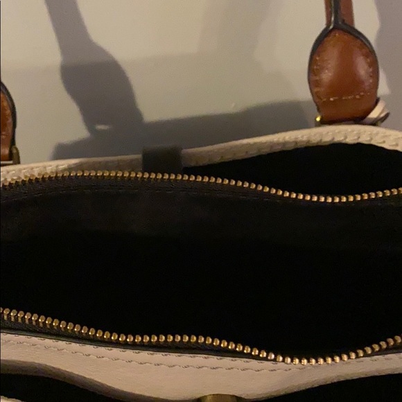 Fossil Color Block Leather Handbag (Moving Sale) - Picture 7 of 10